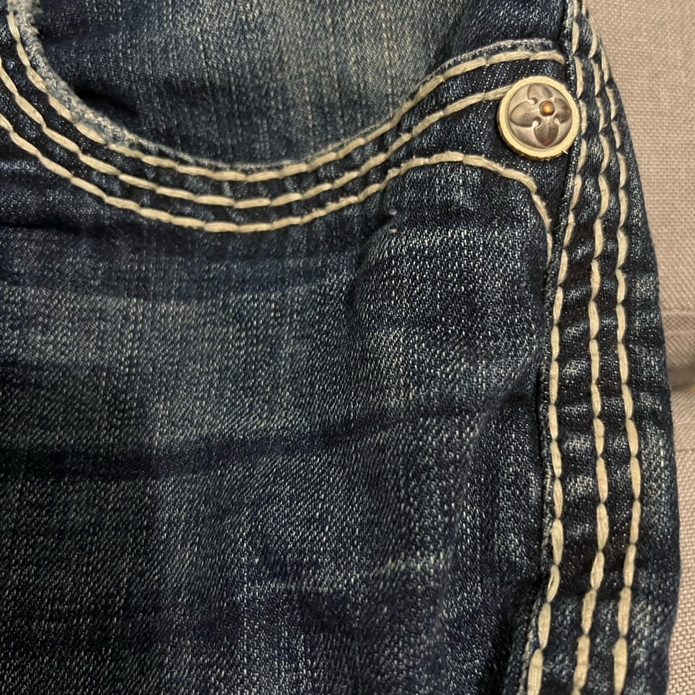 Men’s Rock Revival Jeans Size 31 Ricky: Relaxed Straight